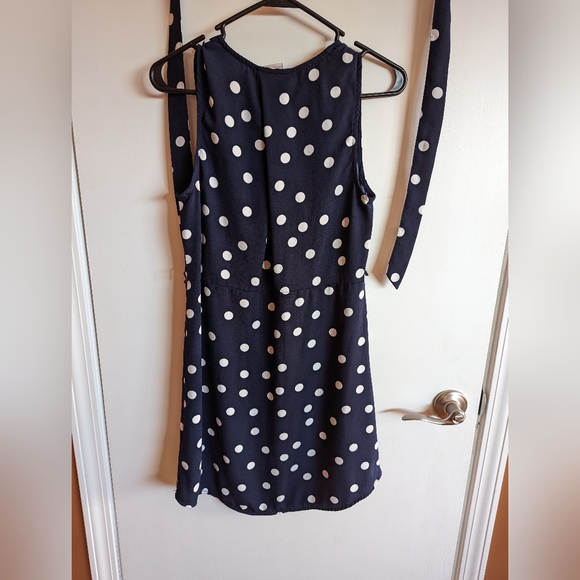 a new day Navy Polka Dot Dress - Picture 2 of 2